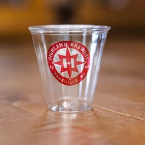 5 oz Branded Plastic Tasting Cups (Case of 2500 cups/Sleeve of 100 cups)